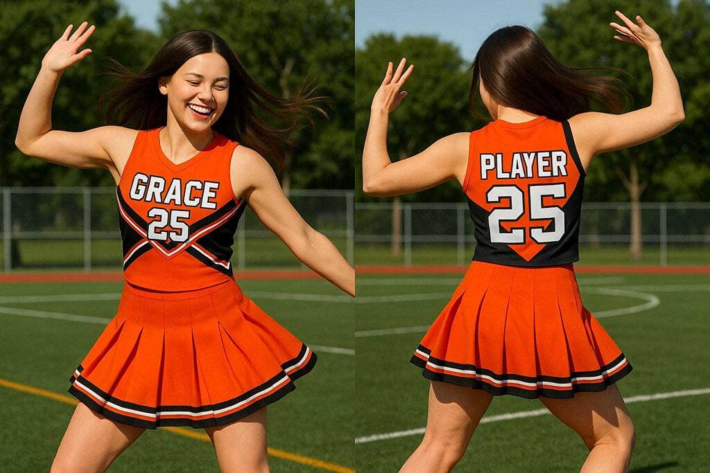 Cheerleader Uniform: GE-SWCLU19