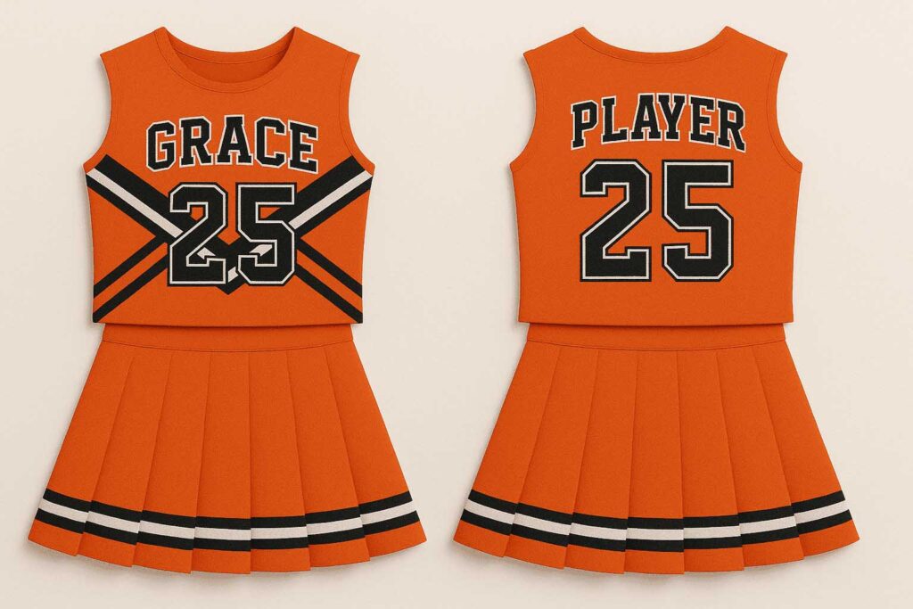 Cheerleader Uniform: GE-SWCLU6