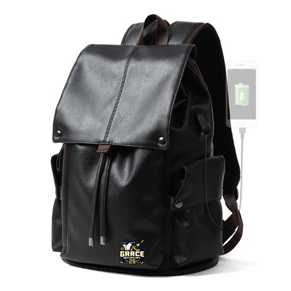 Leather Book Bag GE - LBG2